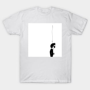 the fear of anxiety ecopop in mental health art tpween2022 T-Shirt